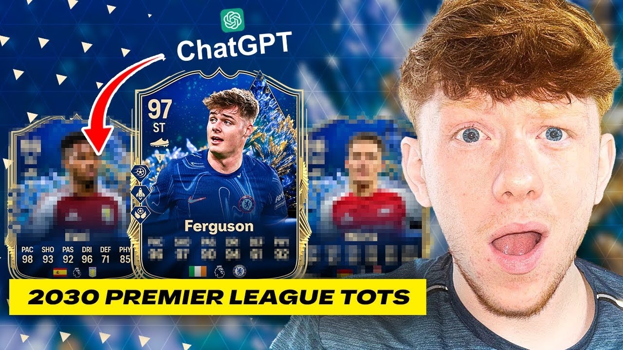 AI Predicts the Premier League TOTS for 2030! 🤖